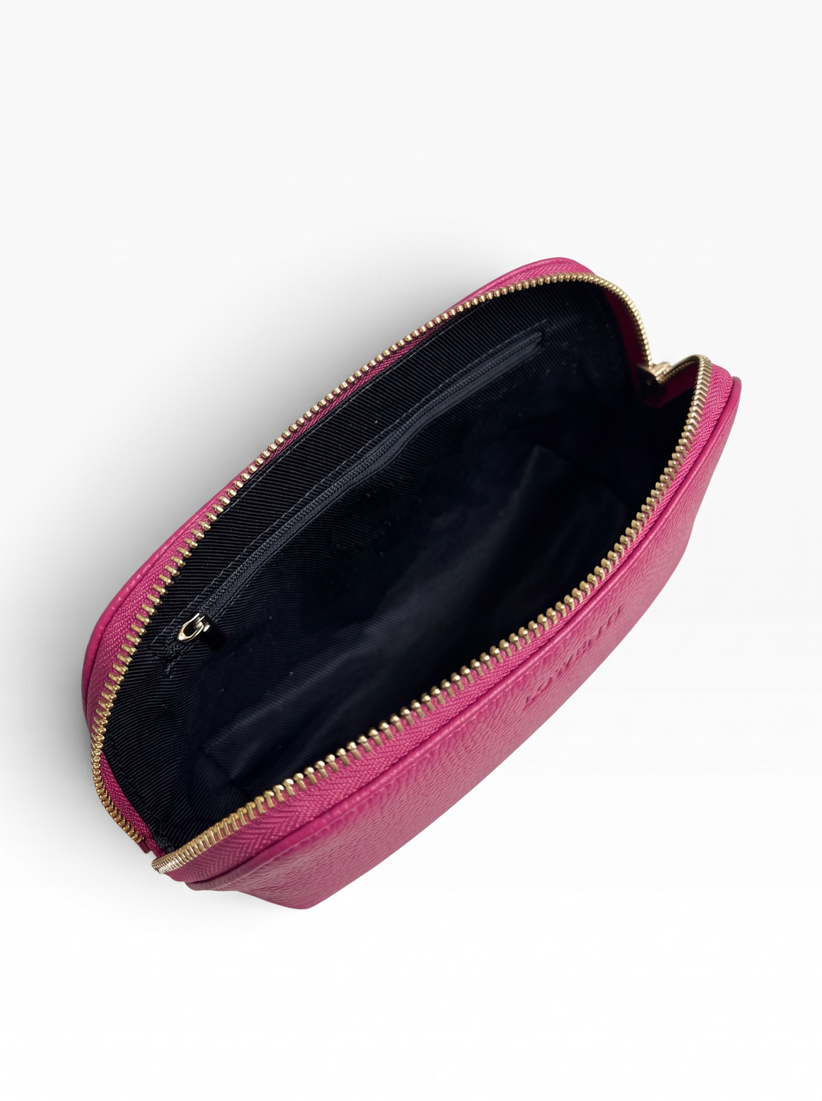 LUNA LEATHER MAKEUP & EVERYDAY POUCH