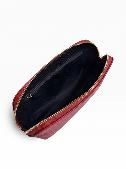 LUNA LEATHER MAKEUP & EVERYDAY POUCH