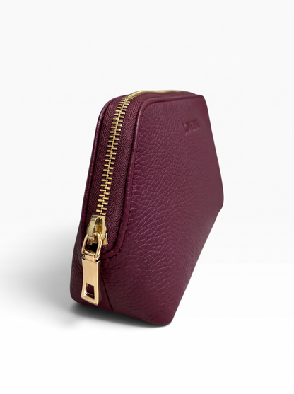 LUNA LEATHER MAKEUP & EVERYDAY POUCH