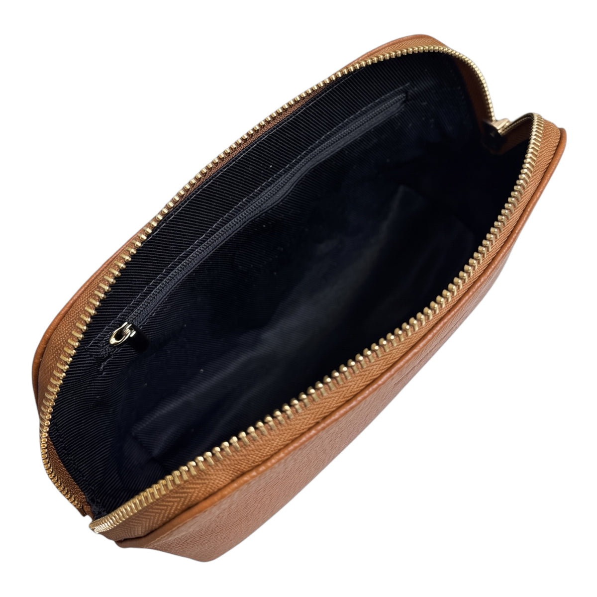 LUNA LEATHER MAKEUP & EVERYDAY POUCH