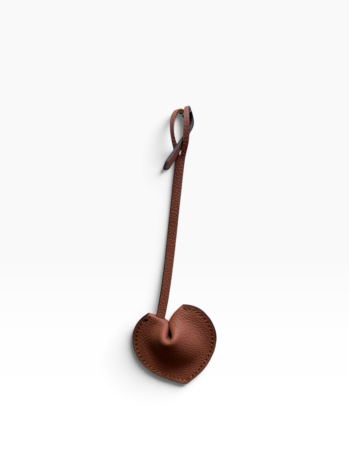 HEART LEATHER CHARM