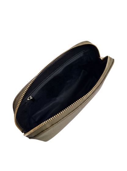 LUNA LEATHER MAKEUP & EVERYDAY POUCH