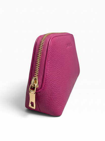 LUNA LEATHER MAKEUP & EVERYDAY POUCH