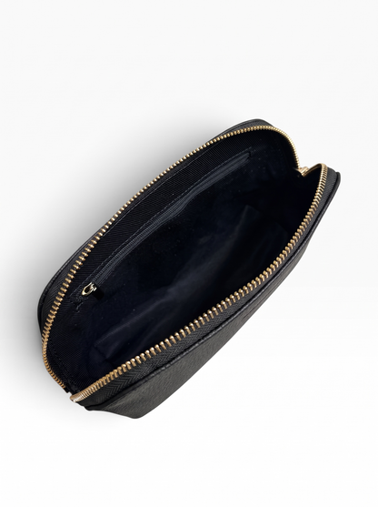 LUNA LEATHER MAKEUP & EVERYDAY POUCH