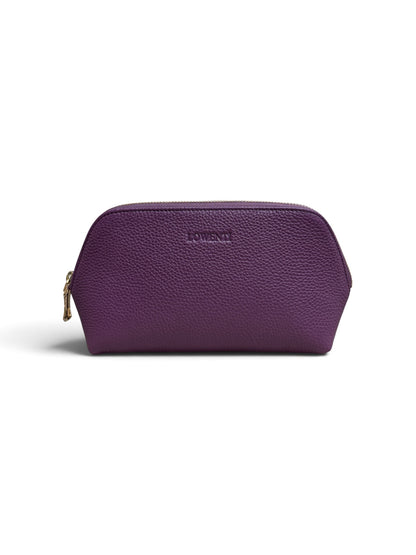 LUNA LEATHER MAKEUP & EVERYDAY POUCH