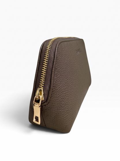 LUNA LEATHER MAKEUP & EVERYDAY POUCH