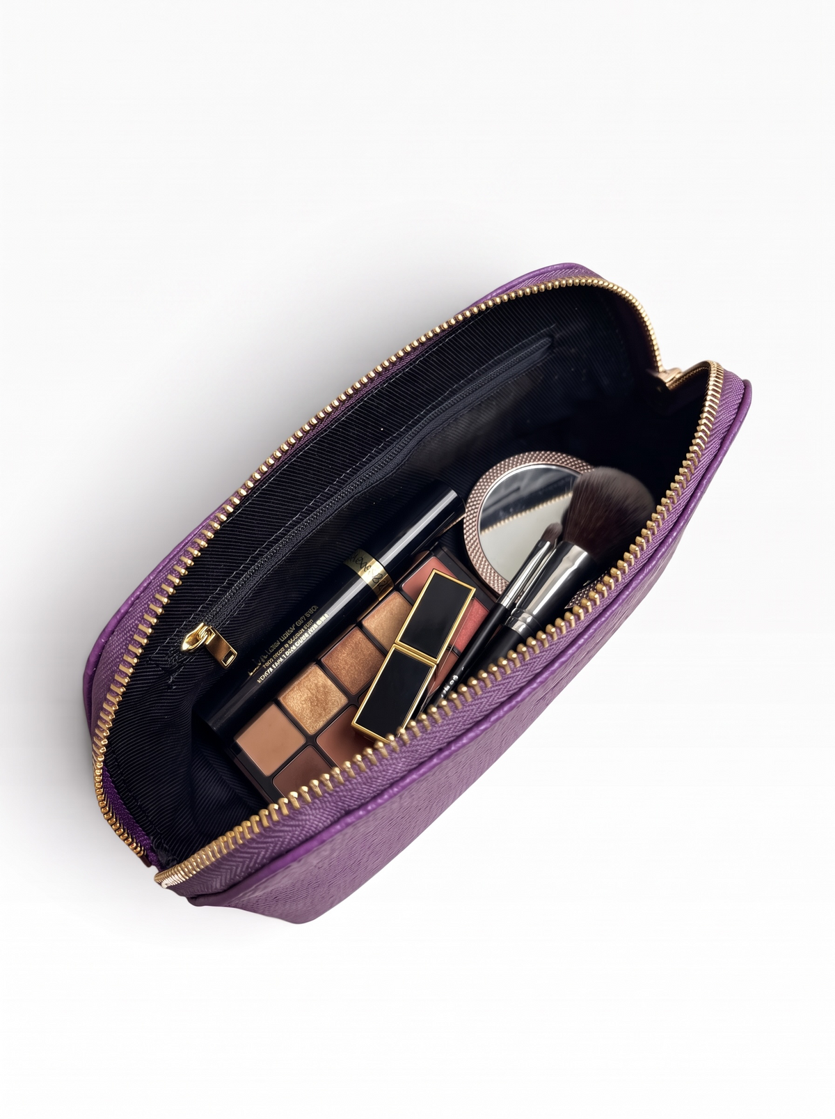 LUNA LEATHER MAKEUP & EVERYDAY POUCH
