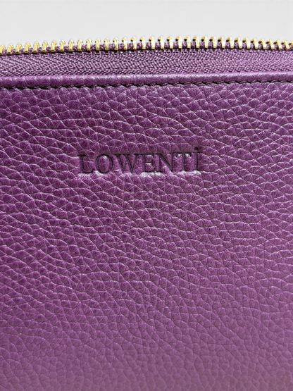 LUNA LEATHER MAKEUP & EVERYDAY POUCH