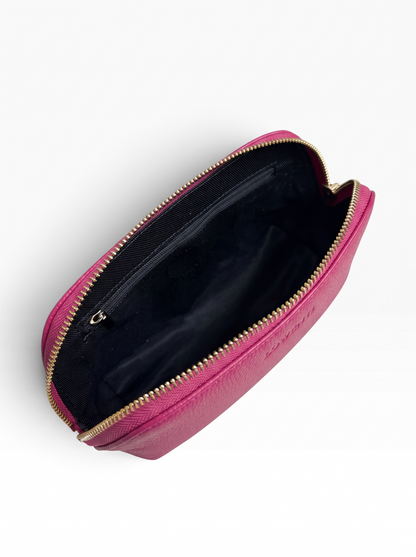 LUNA LEATHER MAKEUP & EVERYDAY POUCH