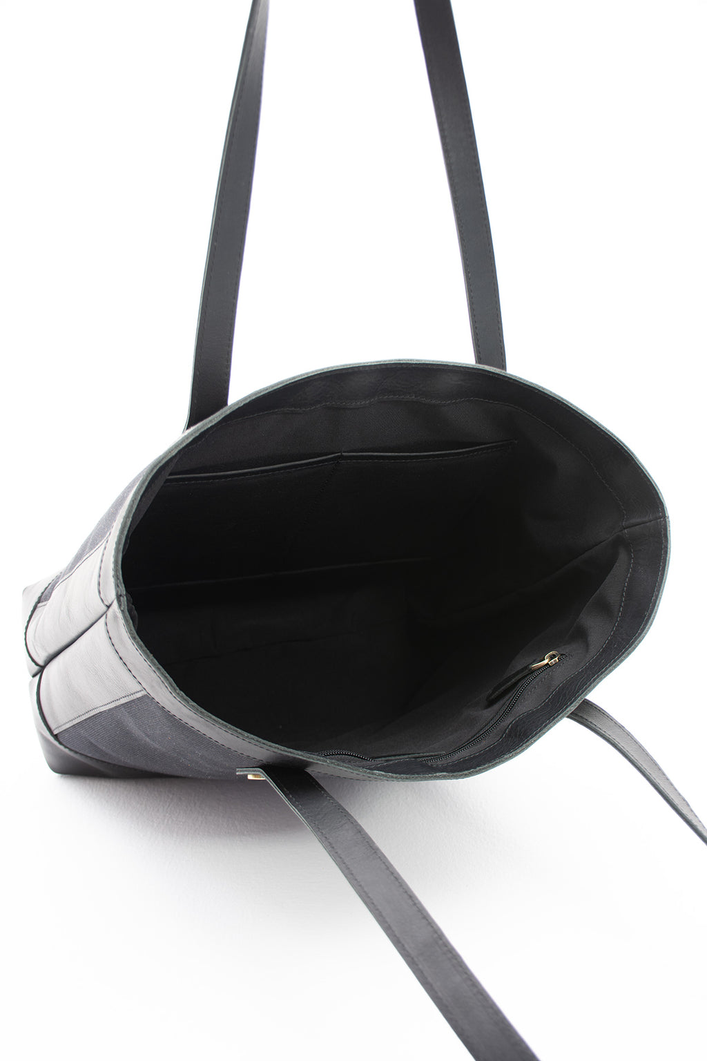 L + BAG Leather Tote Bag