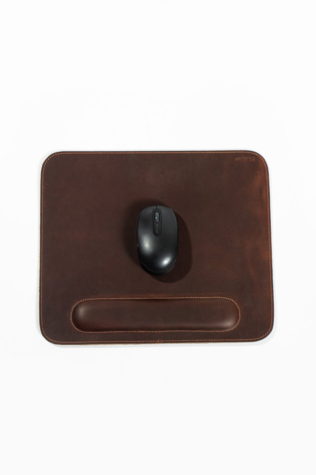Hakiki Deri Mousepad Bilek Destekli