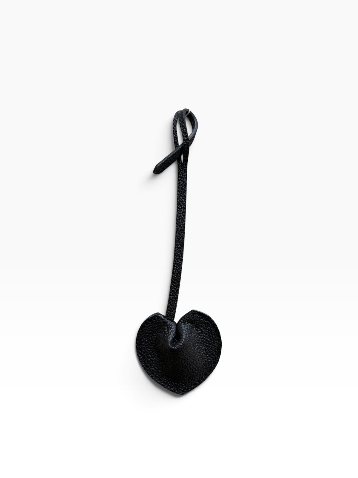 HEART LEATHER CHARM